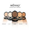Menaji HDPV Anti-Shine Powder (Sunless Tan) | Anti-Shine Face Make-Up for Men | High-Definition Face Powder | Skin-Friendly Face Powder for Men | All-Occasion Face Powder | Contains Vitamin C & E
