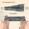 obeoby Headbands for Women, 8 Pack Boho Style Headbands Non Slip Fashion Wide Headband Hair Wrap for Daily Use Sport Yoga Running