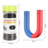 Mysterystone Science Magnets Experiment kit for Kids Physics kit for Students Stem Experiment Tools Including Horseshoe Magnets, Iron filings