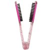 ZIZEV Double Sided Brush for Straightening Hair, Innovative Design, Efficient Straightening, Gentle on Hair, Quick Drying, Versatile Functionality