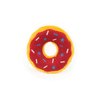 ZippyPaws - Original Donutz - No Stuffing, Squeaky Plush Dog Toy - Americana, Original Size (ZP1022)