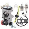 Butom 150BT 350BT Carburetor for RedMax EBZ8500 EBZ8000 EBZ8050 Husqvarna 580BTS 580BFS 350BF 180BT 180BF 150BF WYA-44 505183101 521631601 Backpack Blower Leaf Blower Carb with Start Lever
