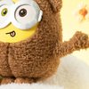 MINISO 11" Bob+Tim Costume Minions Plush Toy, Cute Sleeping Bedding Stuffed Animals Kawaii Plushies Pillow for Kids Boys Girls