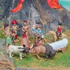 Sinmelechtra Westside Cowboy Figures Playsets 10PCS Indian Chief,Cowboy, Tent,Covered Wagon Desktop Decoration Collection Party Favors Toys for Boys Girls Kids