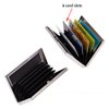 EASTNIGHTS RFID Credit Card Holder Metal Wallet Stainless Steel Credit Card Protector Case Business Card Holder for Men or Women