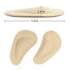 Dr. Foot's Arch Support Insoles for Flat Feet, Plantar Fasciitis, Relieve Pain for Women and Men - 2pairs (Beige)