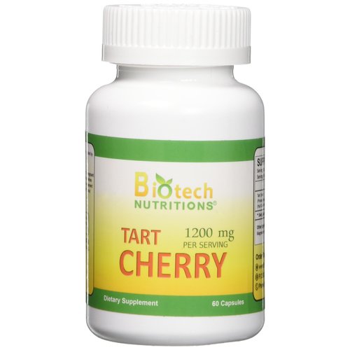 Biotech Nutritions Tart Cherry Vegetable Capsules, 60 Count