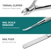 MR.GREEN Pedicure Knife Set Professional Ingrown Toenail Clippers Foot Care Tools Stainless Steel Nail Cuticle Nippers Remover Kits (7 Pcs Set)