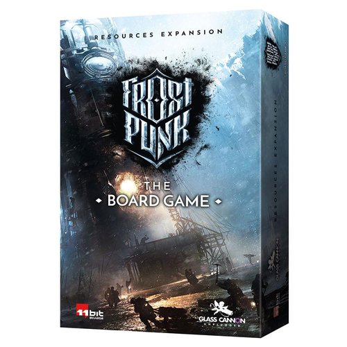 Rebel Studio Frostpunk The Board Game Resources Expansion - 98 Plastic Miniatures, Deluxe Component Upgrade for Enhanced Gameplay Aesthetics! Ages 16+, 1-4 Players, 120-150 Minute Playtime