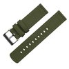 BARTON WATCH BANDS Quick Release Canvas Watch Band Straps, Army Green, 22mm