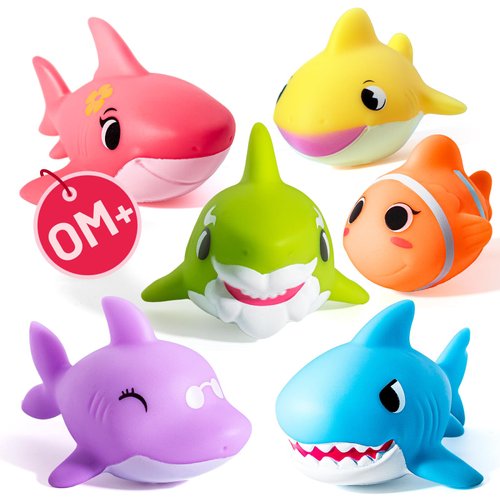 Hely Cancy Bath Toys for Kids - No Hole Baby Bath Toys, 1 Year Old Bath Toys for Infant Boys Girls Shower Water Pool Toys