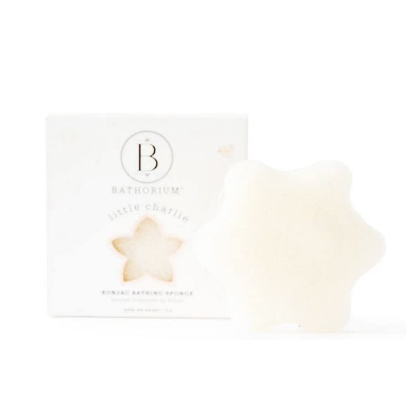 Bathorium Konjac Little Charlie Body Sponge - 1 Count