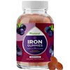 Natural Multivitamin Iron Gummies for Adults - Adult Gummy Vitamins with Iron and Energy Boost B Complex Vitamins - Gummy Supplement and Mental Clarity Focus Multivitamin