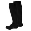 Truform 20-30 mmHg Compression Stockings for Men and Women, Knee High Length, Closed Toe, Black, Medium