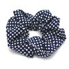 SEVENHEAD Soft Cotton Hair Scrunchies, 6 Packs Hair Scrunchies for Women Cotton Bandana Scrunchies, Dots Series