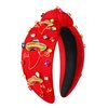 BSJELL Mexican Headband for Women Cinco De Mayo Accessories Fiesta Sombrero Chili Knotted Headband Fiesta Party Decorations