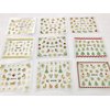 ALLYDREW 1200+ Festive Holiday Nail Stickers Christmas Nail Art Stickers (50 Sheets)