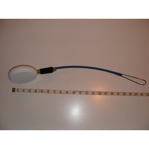 Back Lotion Applicator Lotion Applicator Sunscreen Applicator Back and Body Applicator Flexible Handle & Reversible Replaceable Applicator Pad (Blue Handle)