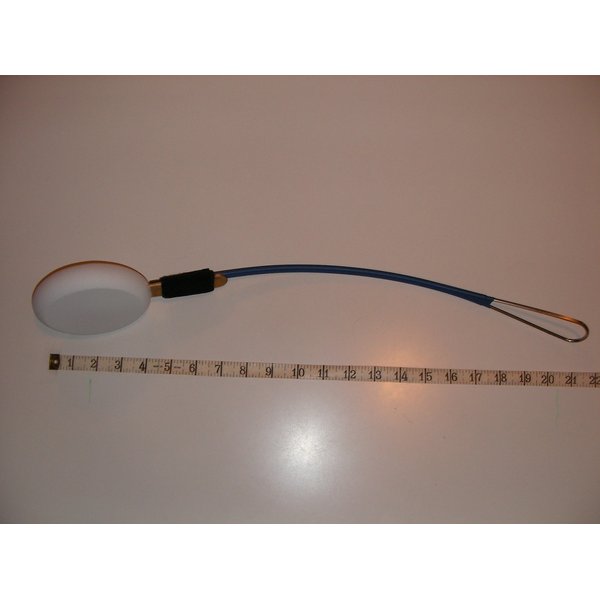 Back Lotion Applicator Lotion Applicator Sunscreen Applicator Back and Body Applicator Flexible Handle & Reversible Replaceable Applicator Pad (Blue Handle)
