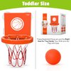 MARPPY Bath Toys for Toddlers & Kids – Bathtub Basketball Hoop with 4 Mold-Free Balls, Strong Suction Cup – Fun Bathtub and Shower Toys for Boys & Girls.