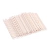 JOVANA 1000 pcs Nail Art Orange Wood Sticks Cuticle Pusher Remover Manicure Pedicure Tool 120mm