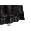 Dressy Daisy Little Girls Dark Evil Fairy Halloween Costume Fancy Party Black Dress Set with Horns Headband Size 5-6, S