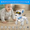 Dwi Dowellin Robot Dog for Kids 8-12,Remote Control Smart Robotic Dogs Pet Puppy Robotic Toy,Interactive Touch Walking Talking Toys for Boys Girls Christmas Birthday Gifts