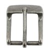 Classic Belt Buckle for Men for Women Replacement Leather Belt (Antique Silver, 1-1/2")