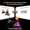Kyglaring LED Lighting Kit for Lego Technic Earth and Lunar Orbit Model Kit, Compatible with Lego 42179 (Lego Kit Not Included)
