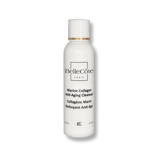 BelleCôte Paris Marine Collagen Anti Aging Cleanser - Lichen Extract &amp; Peptides for Dull And Dehy...