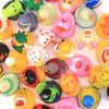 Rubber Duck Toy Assortment - Jeep Ducks for Ducking - Duckies for Kids - 10 Pcs Ducky Playset Bath Toys - Rubber Ducks for Beach Pool - Goody Bag Stuffers Classroom Prizes - Easter Gifts for Kids
