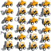 Juuxncgv 24PCS Mini Construction Vehicles,Play Figure Vehicles,Pull Back Engineering Vehicles,Toy Figure Construction Vehicles,Small Construction Toys for Birthday Party Favors,Gifts