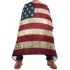 KEEPREAL Vintage American Flag Barber Cape Waterproof Salon Hairdresser Cape with Adjustable Snap Closure for Men Women Salon and Home Use