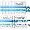Bride Tribe Hair Tie Cards. to Have and to Hold, Your Hair Back. Help Me Tie The Knot. Bachelorette, Wedding Shower, Party Favors for Bridesmaids (Pack of 12, Blue)