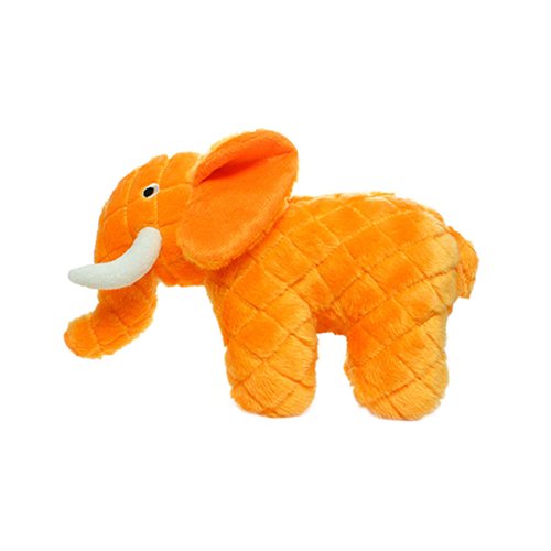 MIGHTY- Safari Elephant - Squeaker-Multiple Layers. Made Durable, Strong & Tough. Interactive Play Dog Toy (Tug, Toss & Fetch). Machine Washable & Floats