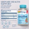 Solaray D-Mannose with CranActin Cranberry Supplement 400mg, Urinary Tract Health & Bladder Support Capsules with Vitamin C, Vegan, 60 Day Guarantee, 75 Servings, 150 VegCaps