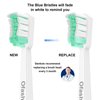 Ofashu Electric Toothbrush Replacement Heads for Philips Sonicare ProtectiveClean DiamondClean HX9023, 10 Pack