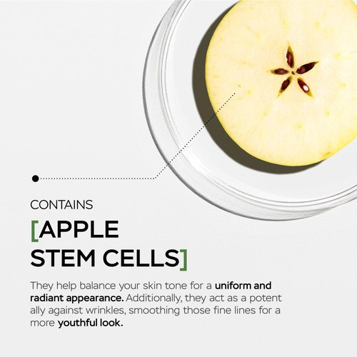 Vitasei AM Day Serum W/Apple Stem Cells, Hyaluronic Acid, Green Tea, Chamomile Extract, Orange, Vitamin C, Olive & Aloe Vera for Face - Anti-Aging & Moisturizing Facial Serum for Women - 1.7 Fl oz