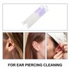 Nose Ring Cleaner 180pcs Earring Hole Floss Earrings Hole Cleaner Ear Piercing Cleaning Line Earring Hole Cleaner for Girls Women Men Ear Piercing Care Kit Ear Piercing Cleaner