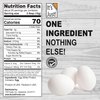 It's Just! - Egg White Protein Powder, Made in USA from Cage-Free Eggs, Dried Egg Whites (Unflavored, 8oz)