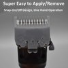 Professional Hair Clipper Attachment Combs Color Coded Cutting Guides Guards #3170-400, 1/8", 1/16" Compatible with Most Wahl Standard Full Sized 5 Star Series Magic Clip Senior Hair Clippers