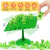 kykake Frog Balance Game Toys,Two-Player Balance Game Tree Parent-Child Interactive Family Tabletop Puzzle Game Montessori Toy,Birthday Christmas Bulk Frogs Board Game for Kids Adults (Frog)