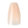 KISS Bare but Better, Press-On Nails, Nail glue included, Embrace It', Light Nude, Medium Size, Coffin Shape, Includes 28 Nails, 2G Glue, 1 Manicure Stick, 1 Mini File