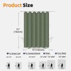 Seasonwood Boho Green Shower Curtain for Bathroom 72 X 72 Inches Textured Vertical Stripe Tassel Shower Curtain Farmhouse Minimalist Cute Shower Curtain Green