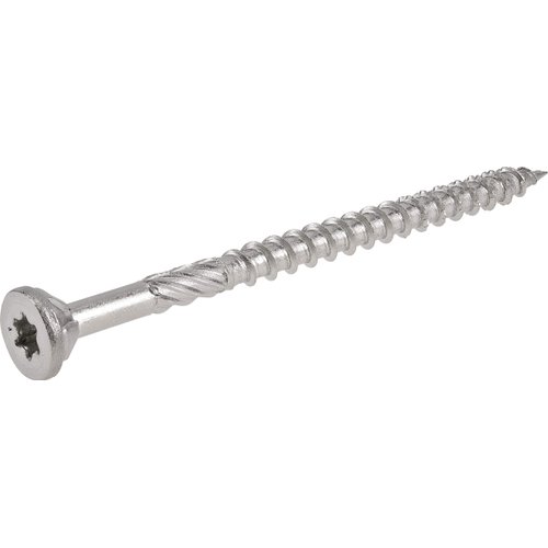 Power Pro 48623 Wood Screws, #10 x 3", Premium Stainless Marine Screws, Rust Resistant , Stainless Steel, 1lb Box, 66 pcs