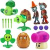 JHESAO 7 PCS Plants and Zombies Toys Action Figures Zombies PVZ Toys Set 1 2 Series Great Gifts for Kids and Fans,Birthday and Christmas Party