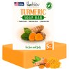 Natural Turmeric Soap Bar for Face & Body – Turmeric Skin Brightening Soap for Dark Spots, Intimate Areas, Underarms – Turmeric Face Wash Reduces Acne, Fades Scars & Cleanses Skin – 5oz Made in USA…