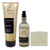Bath & Body Works Aroma Cedarwood Sauna Body Cream and Essential Oil Mist Set with a Natural Oats Bar Soap - Full Size
