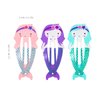 FRCOLOR 12 Pieces Mermaid Hair Clips Colourful Metal Snap Hair Clips Lovely Barrettes Mermaid Hair Accessories for Women and Girls
