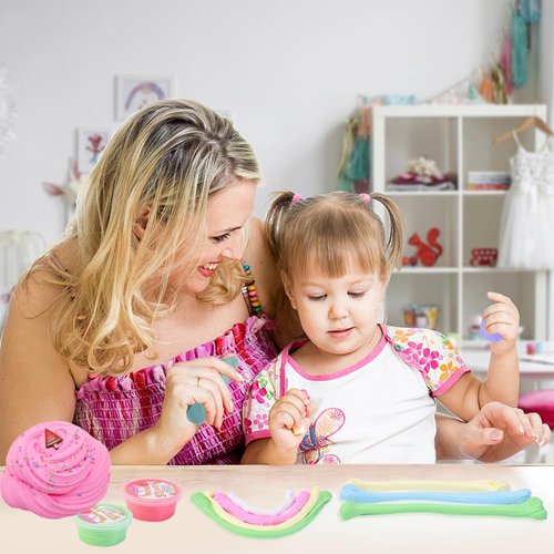 Butter Slime Kit 11pack, Party Favors for Kids, Goodies Bag Toy, Easter Egg Filling Stuffers, X'Mas Stocking Stuffers